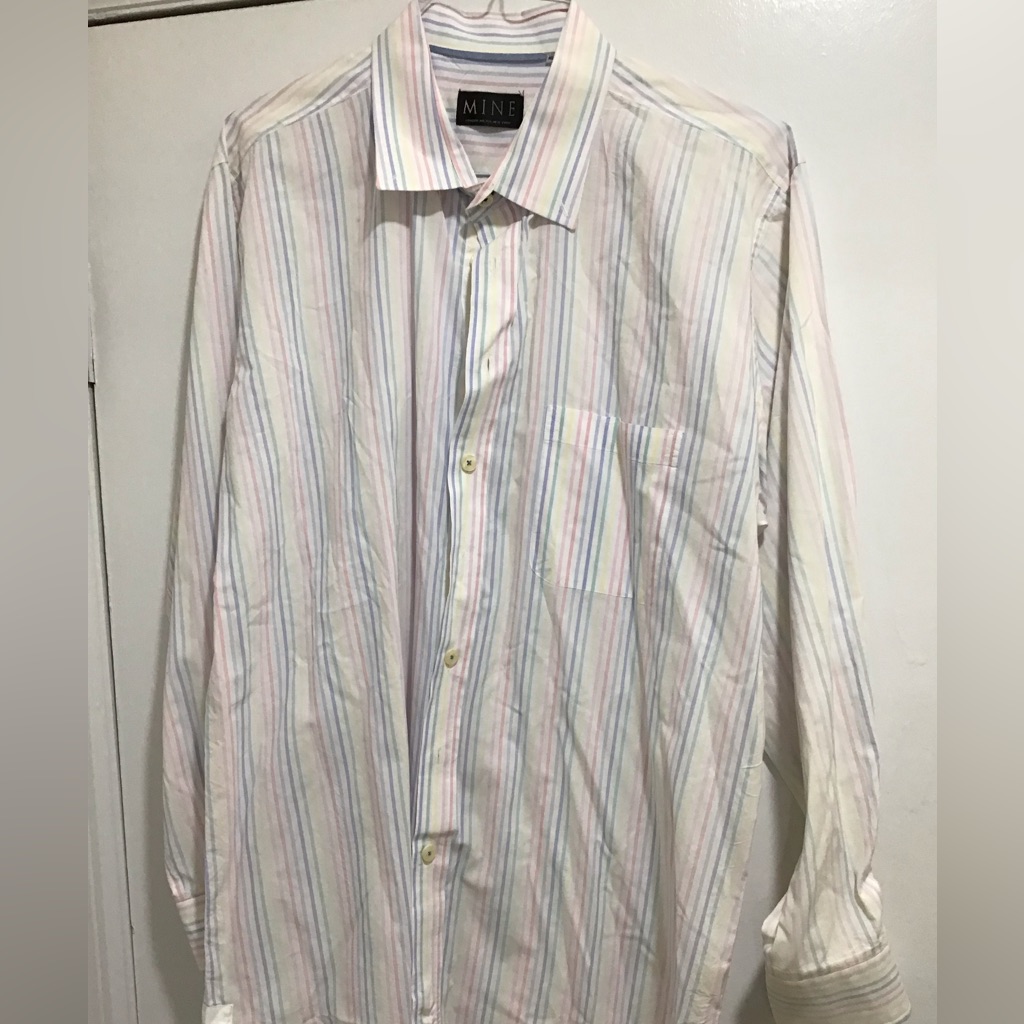 Nwot Mine Long Sleeve Button Down Shirt In Xl